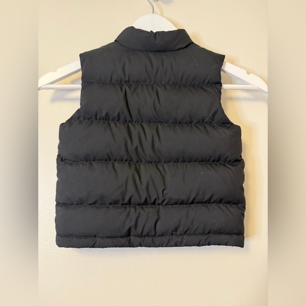 Polo Ralph Lauren Puffer Down Vest Reversible Blue Black Logo Pony 24 Mths 2T - Picture 6 of 11